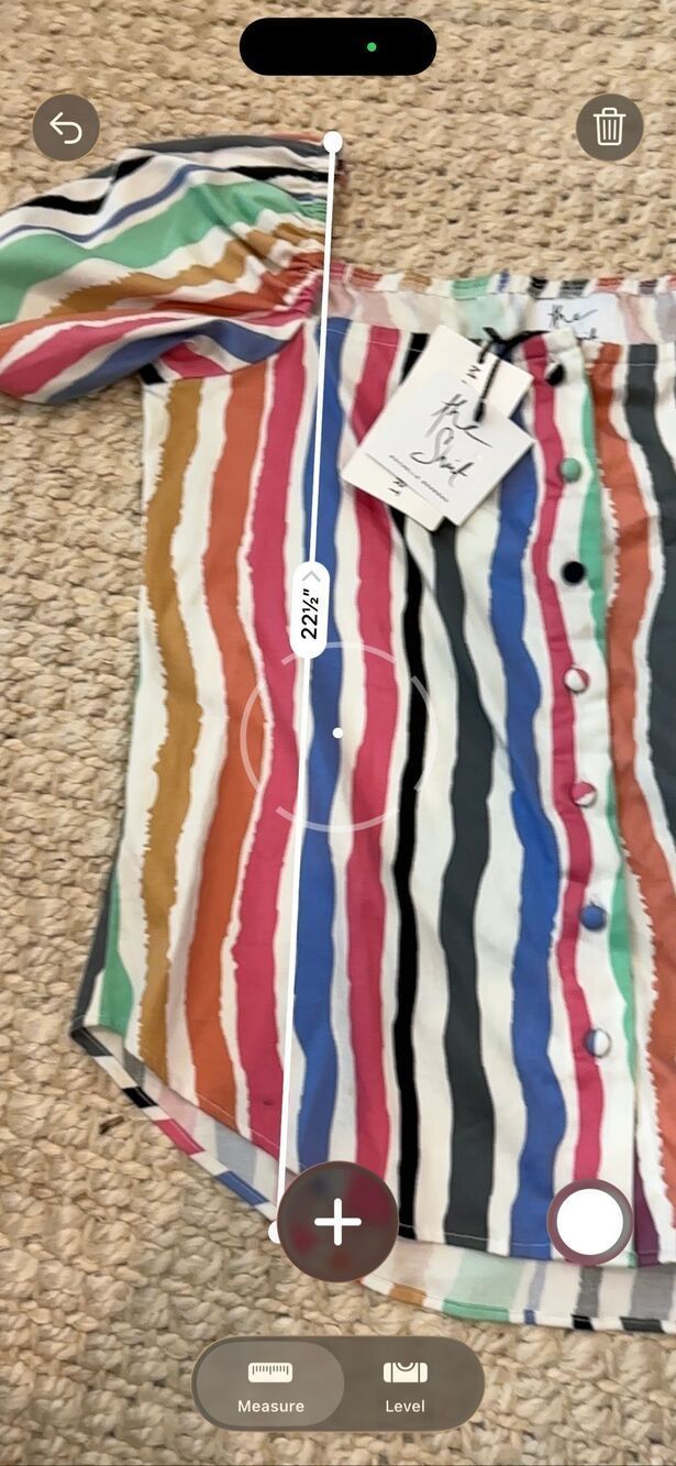 Rochelle Behrens Nwt Multicolor Stripe Square Neck Blouse | Tuckernuck Coastal C — image 6 of 8